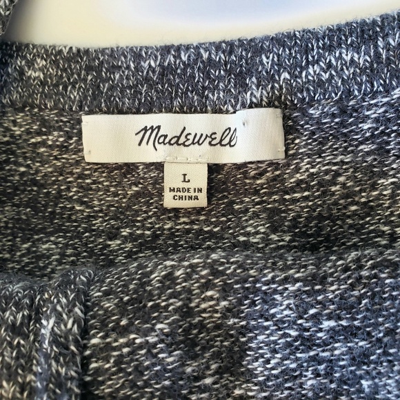 Madewell Button Front Sweater Tank Size Large - Picture 4 of 8